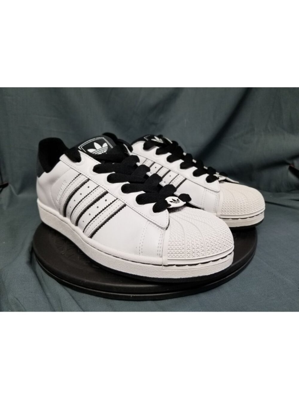 Adidas Superstar II White Core Black JH5469 Mens Size 10.5 NEW NO BOX! - Picture 10 of 12
